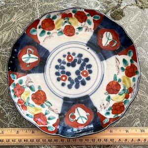 antique plate. 8 inches across